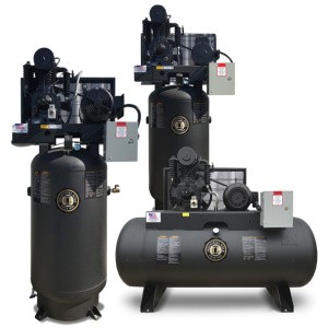 Industrial Gold - 7.5 HP Industrial-Duty Electric Compressors