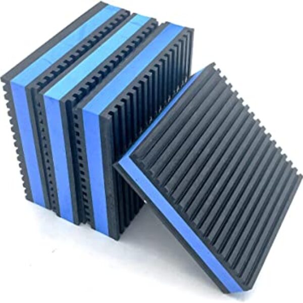 Blue Composite Foam Extra Super Duty Anti-Vibration Pads