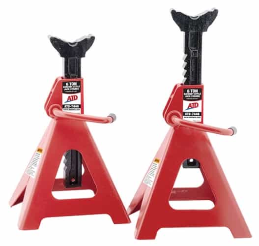 ATD-7446 6 Ton Jack Stand Ratchet Style