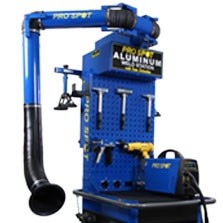 The Pro Spot Fume Extractor is designed to remove harmful welding fumes in a variety of applications. Fumes are captured using a 6' Flame Retardant Flexible Hose.