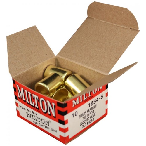 23/32" OD Brass Hose Ferrule - Image 4