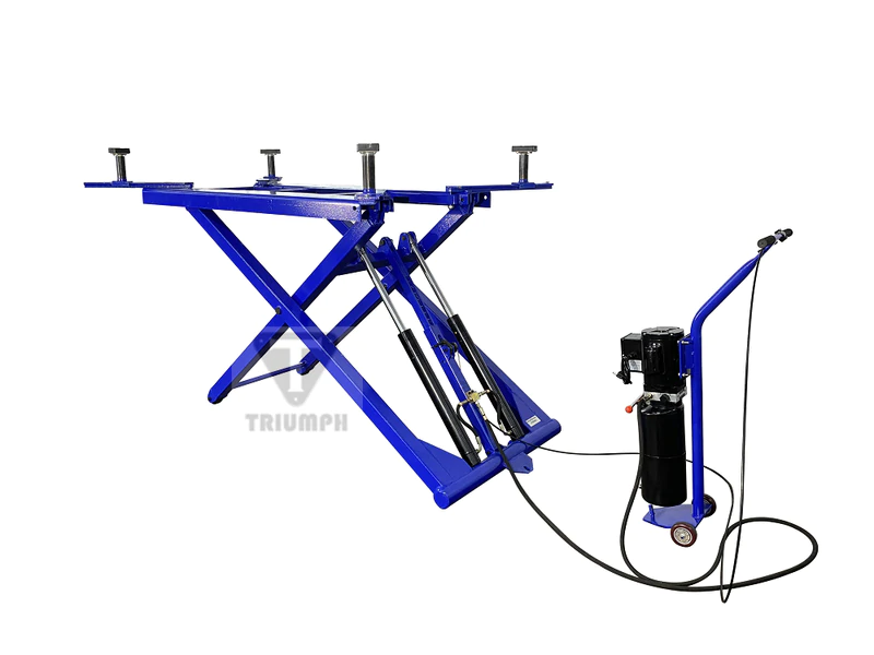 The NMR-6000 is great for brake work, detailing, body or wheel work. This Mid Rise car lift is simple to use and completely portable and makes any job easier.  Includes Truck adapters for hard to reach points on your vehicle.
