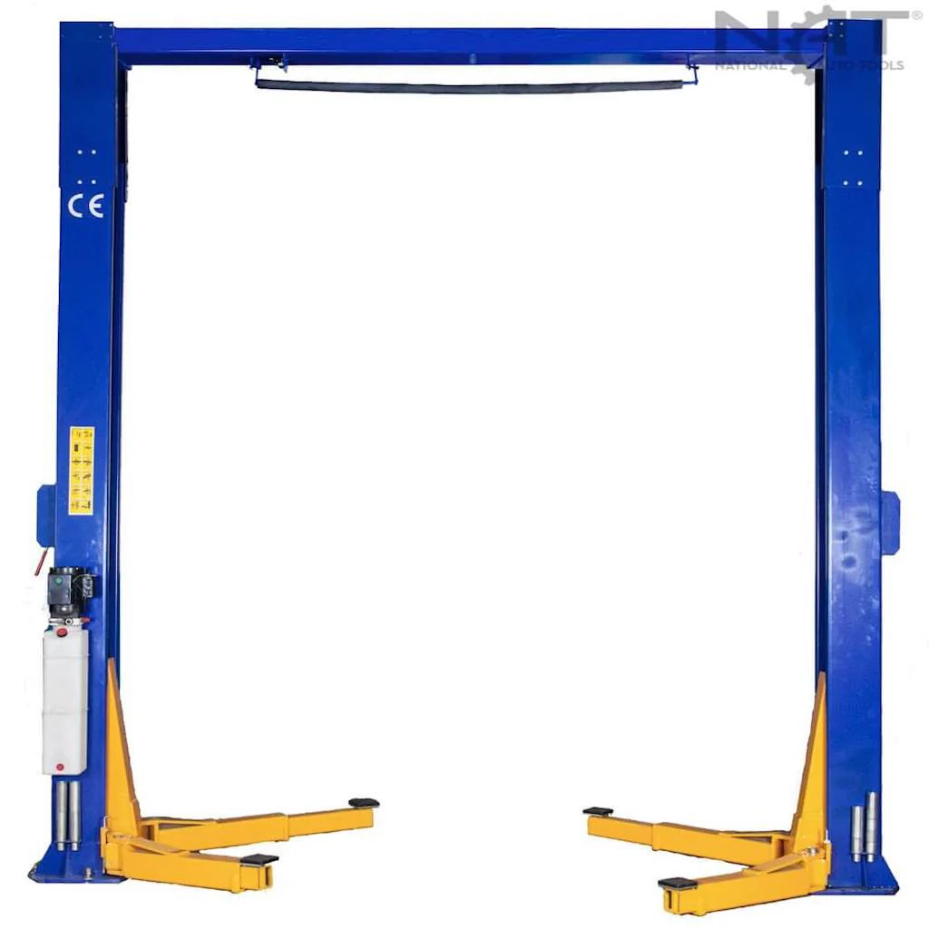 Triumph 15,000 LB 2 Post lift come with our standard 1 year parts 5 year structure warranty. These rugged and versatile lifts are engineered and manufactured to the highest quality standards to provide you years of trouble free service. ISO 9001 and CE Certified/Compliant. Triumph 15,000 LB 2 Post above ground lifts should be installed on a concrete floor with a minimum rated 3000 PSI strength. Direct Drive Cylinders, Electrical override automatic safety shut-off, Free mounting hardware, free truck adapters.