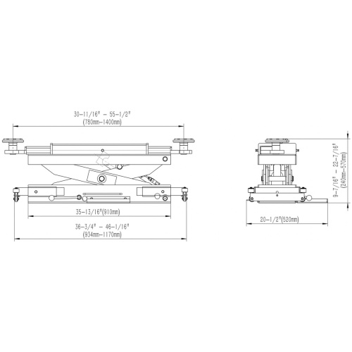 7,000 LBS Rolling Bridge Jack - Image 6